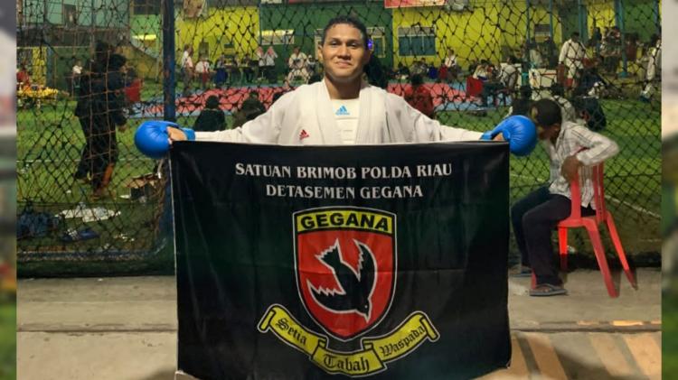 Bripda Muhammad Duski Mubaraq raih juara 1, Kejuaraan Porprov forki Bengkalis 2022