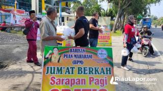 Terinspirasi dari Mbak Puan, BPM Riau Rutin Laksanakan Program Berbagi