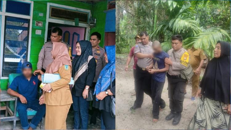 Kapolsek TPTM Evakuasi Dua ODGJ ke RSJ Tampan Pekanbaru, Aktifis Jarian: Kinerja Kapolsek Patut Apresiasi