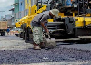 Pj Wako Klaim, Dinas PUPR Perbaiki 33 Ruas Jalan Rusak Dalam Kota Pekanbaru 