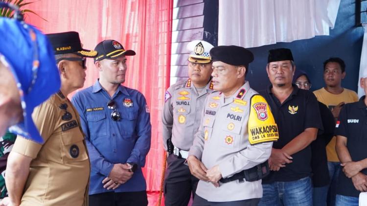 Pastikan Pemilu 2024 Aman, Wakapolda dan Pamatwil Cek TPS di Wilayah Riau