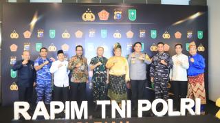 Bahas Empat Isu Strategis, TNI-Polri Gelar Rapim di Pekanbaru
