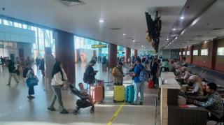 H+3 Mudik Lebaran, 154 Penerbangan Beroperasi di Bandara SSK II Pekanbaru